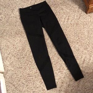 Black Leggings with mesh cut outs